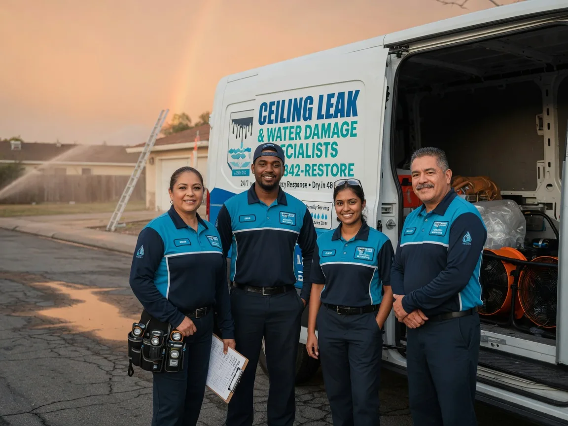 Ceiling Leak Cleanup company in Covesville, VA
